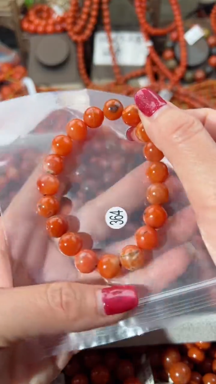 【闪购商品】南红玛瑙手串未镶嵌10+