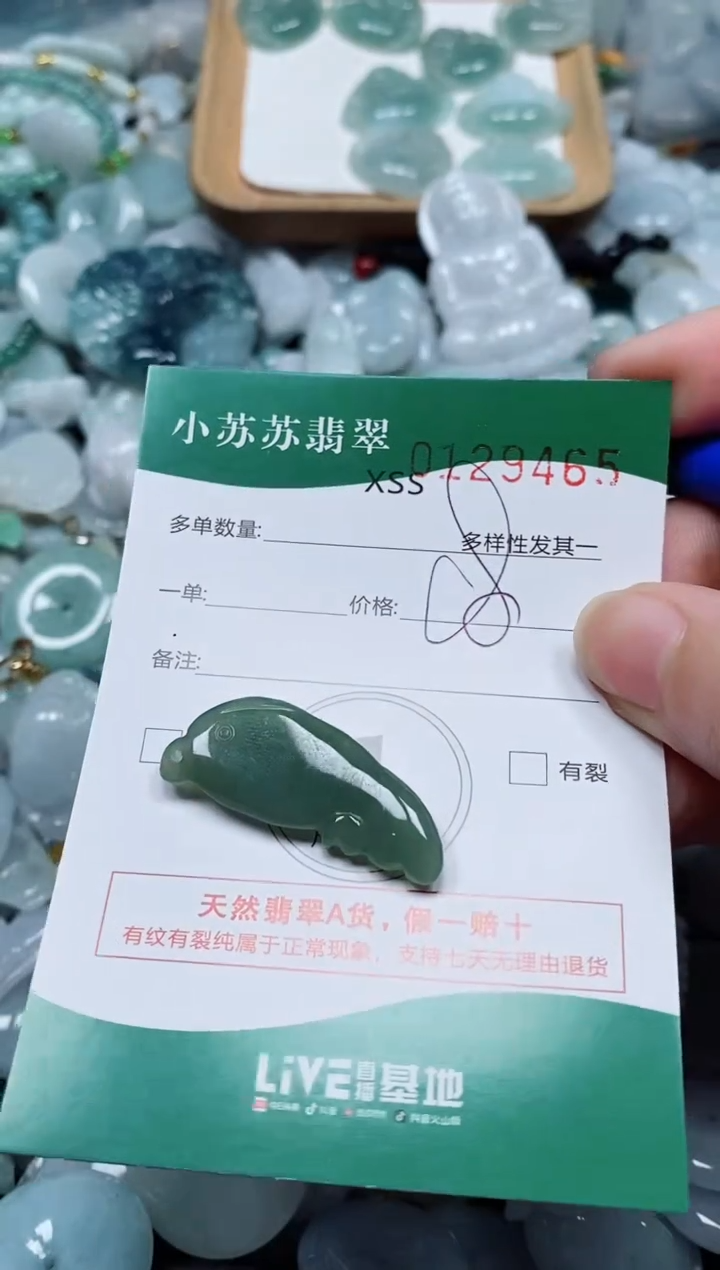 翡翠未镶嵌颈饰闪购商品0128465