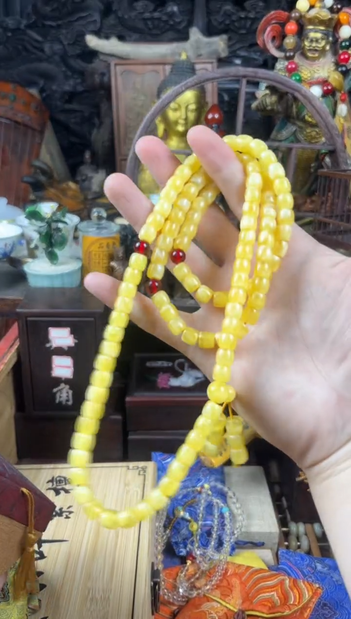 未镶嵌颈饰蜜蜡91（收到货任何问题联系客服）