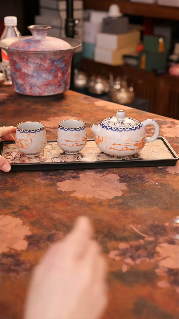 【闪购商品】陶瓷茶具（无礼盒无茶盘）@@A10566
