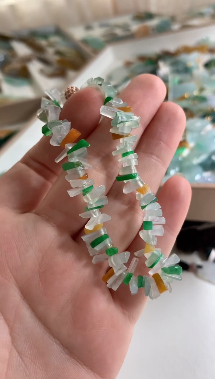 【闪购商品】翡翠手串未镶嵌手串多样性发货