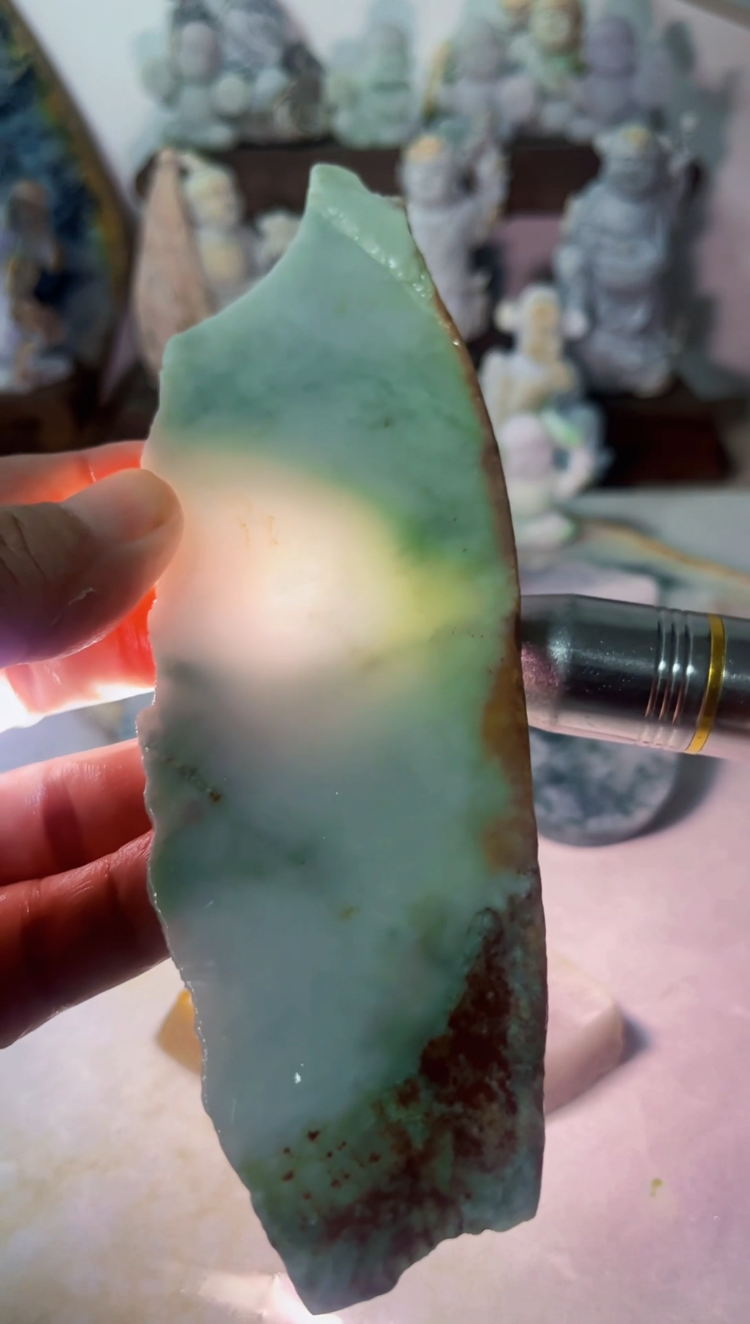 【闪购商品】翡翠吊坠(不含链)未镶嵌A1063