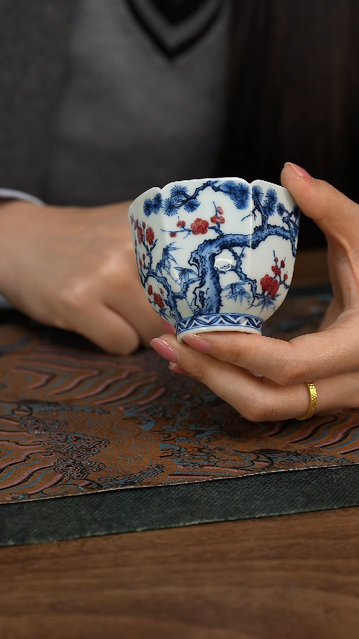 【闪购商品】阳春白雪 松竹梅方型