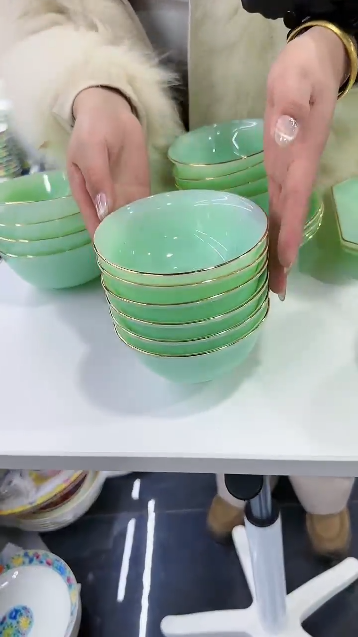 【闪购商品】瓷片4.5英寸饭碗6个景德镇陶瓷
