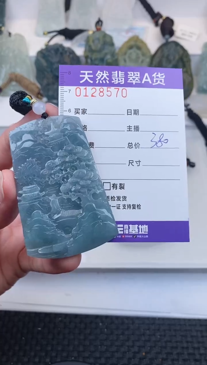 【闪购商品】翡翠颈饰未镶嵌       570