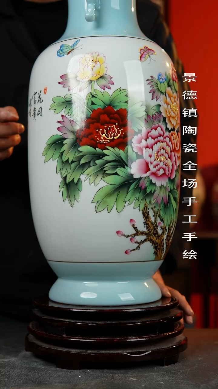 【闪购商品】摆件景德镇陶瓷手工手绘24