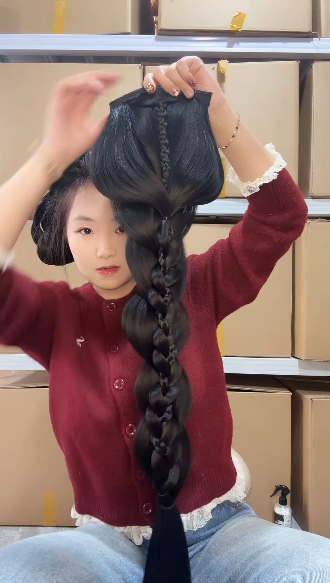 团购福利纯发丝后批发