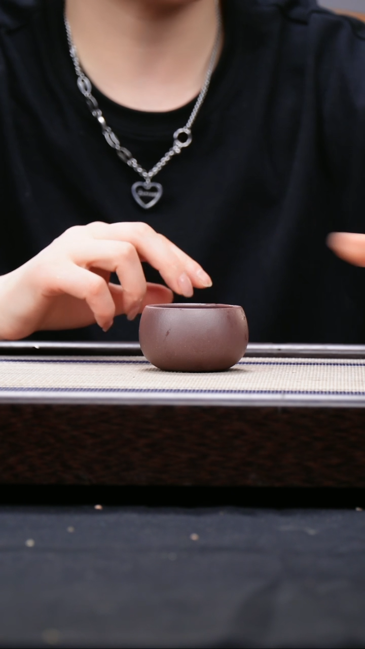 【闪购商品】紫砂茶杯低槽青罗汉杯