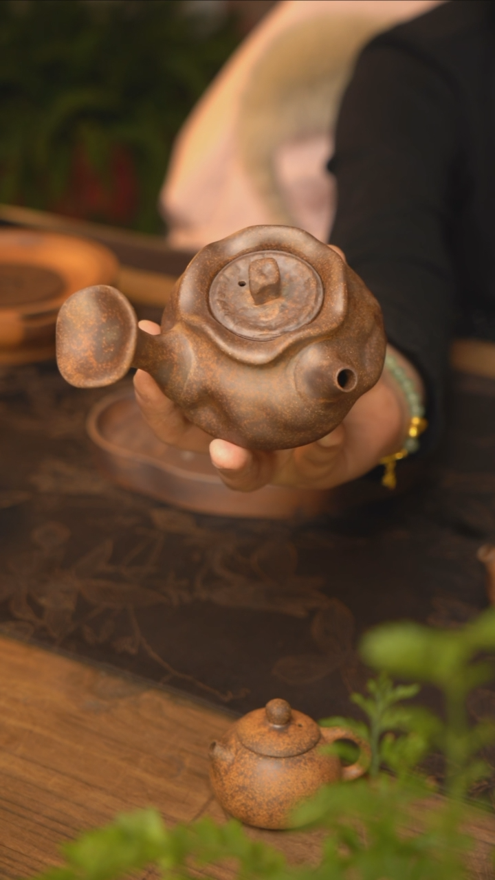 【闪购商品】摆件陶瓷茶壶茶具茶器020604