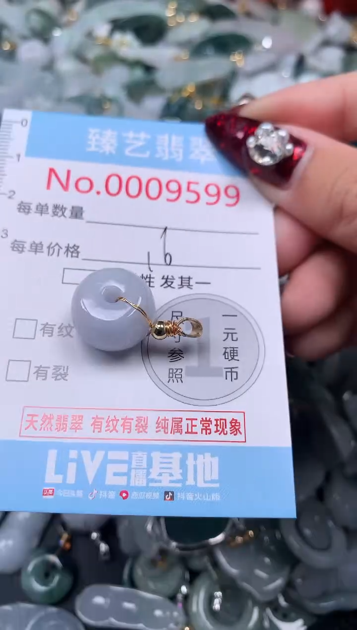 颈饰未镶嵌翡翠9599