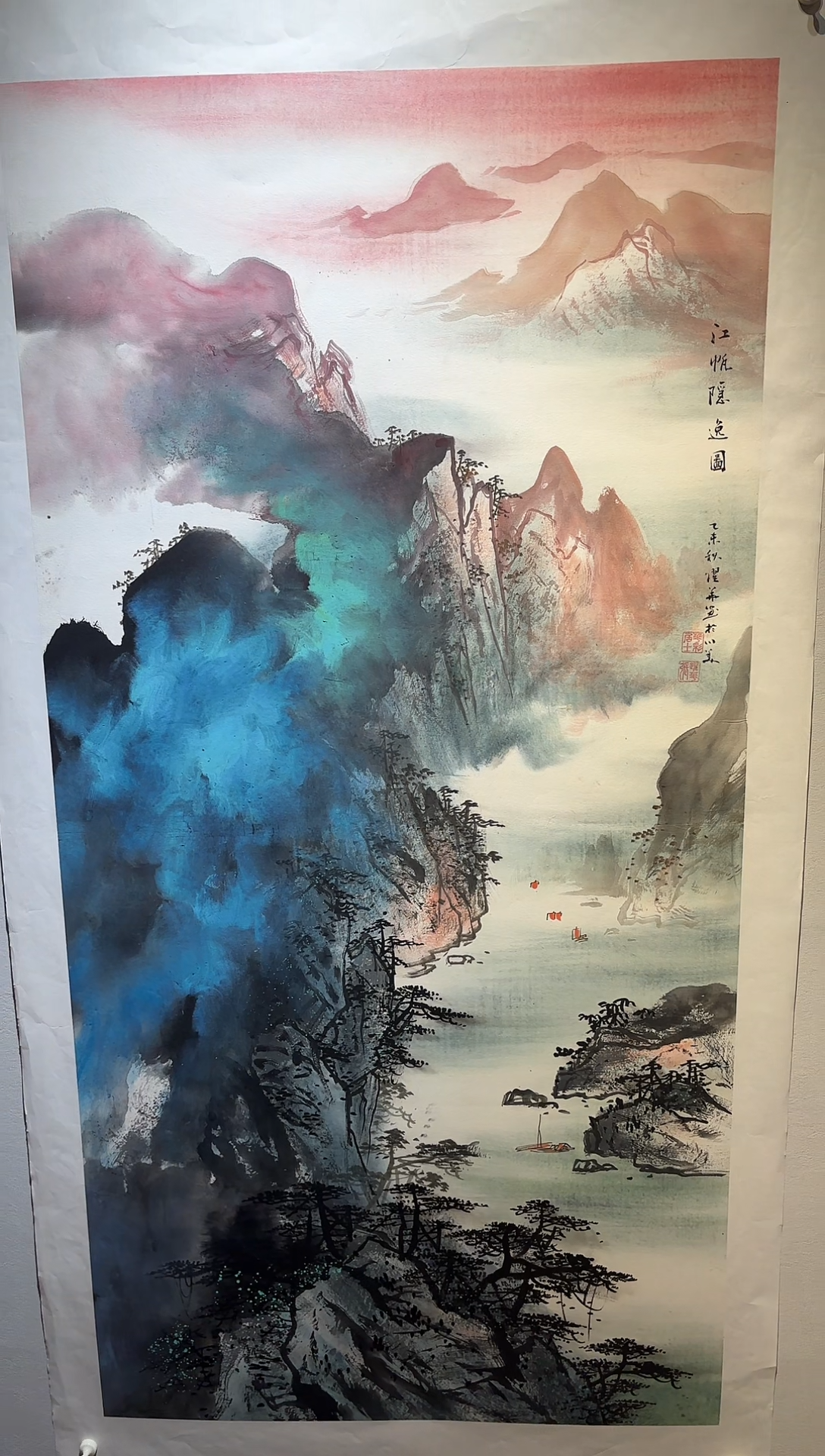 国画国画SS-1201601-张跃华央创美术馆精品定制备案作品