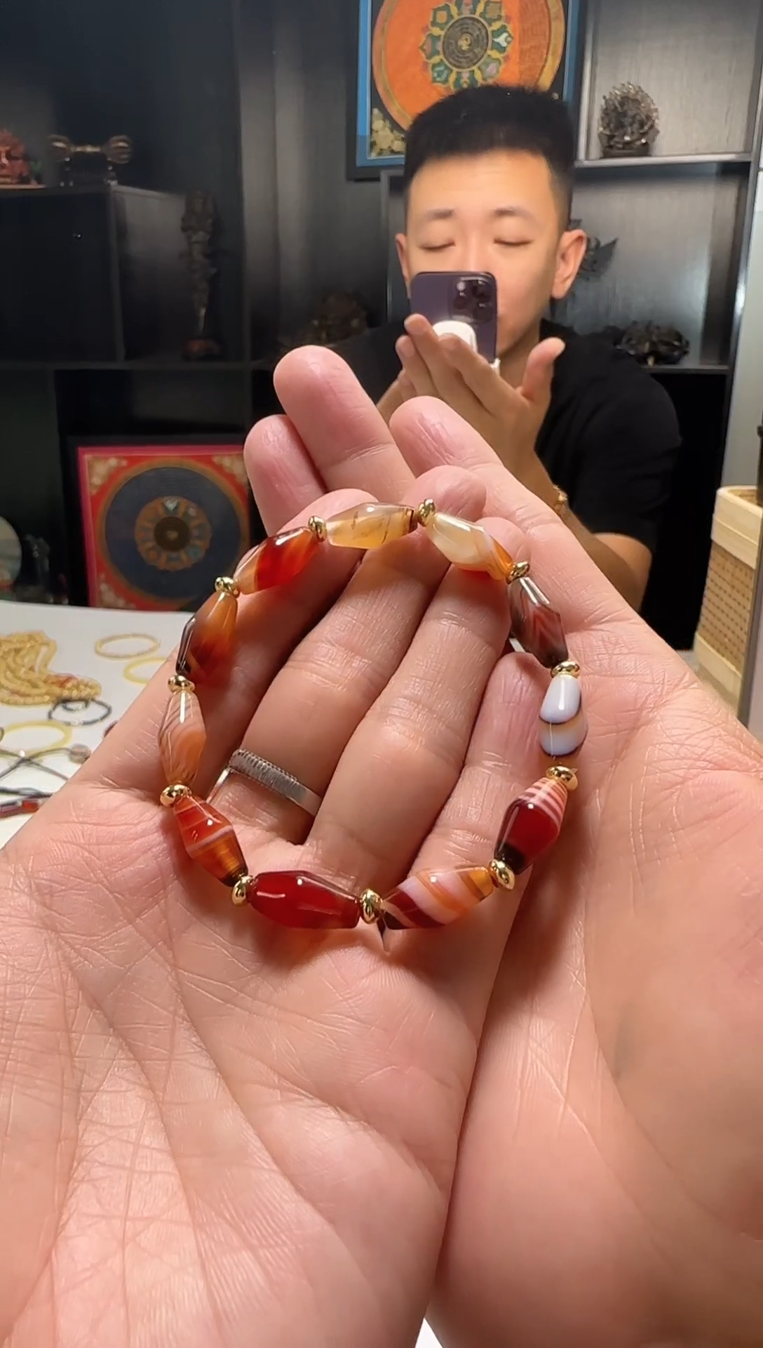 合金手串玛瑙/玉髓1