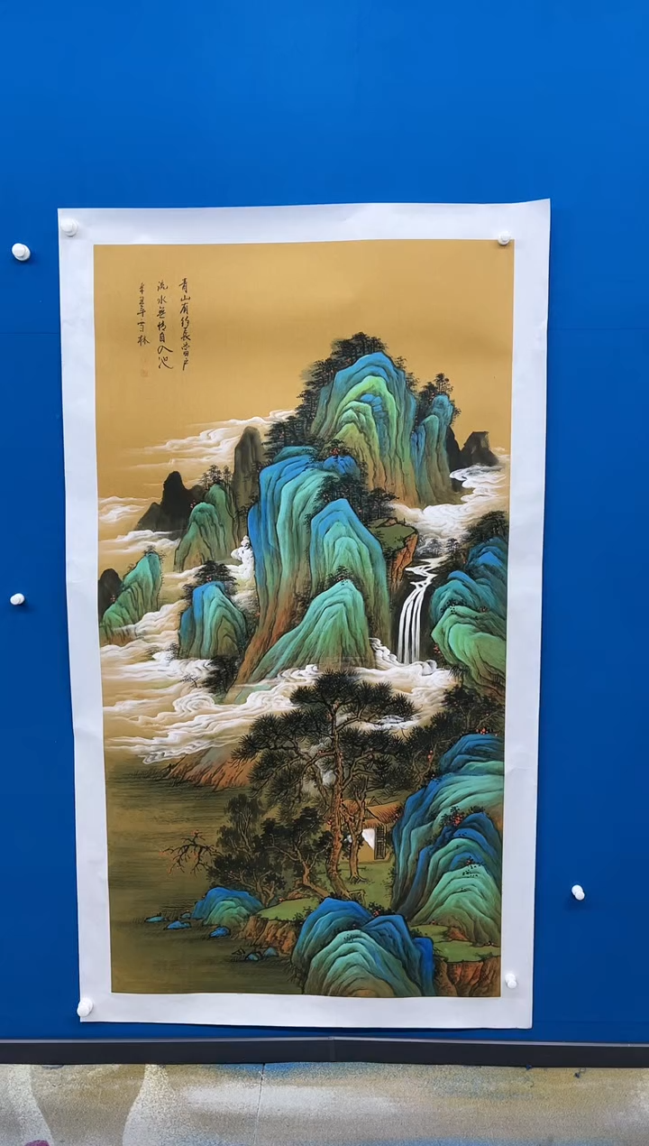 【闪购商品】国画张-大六尺山水/无框/W