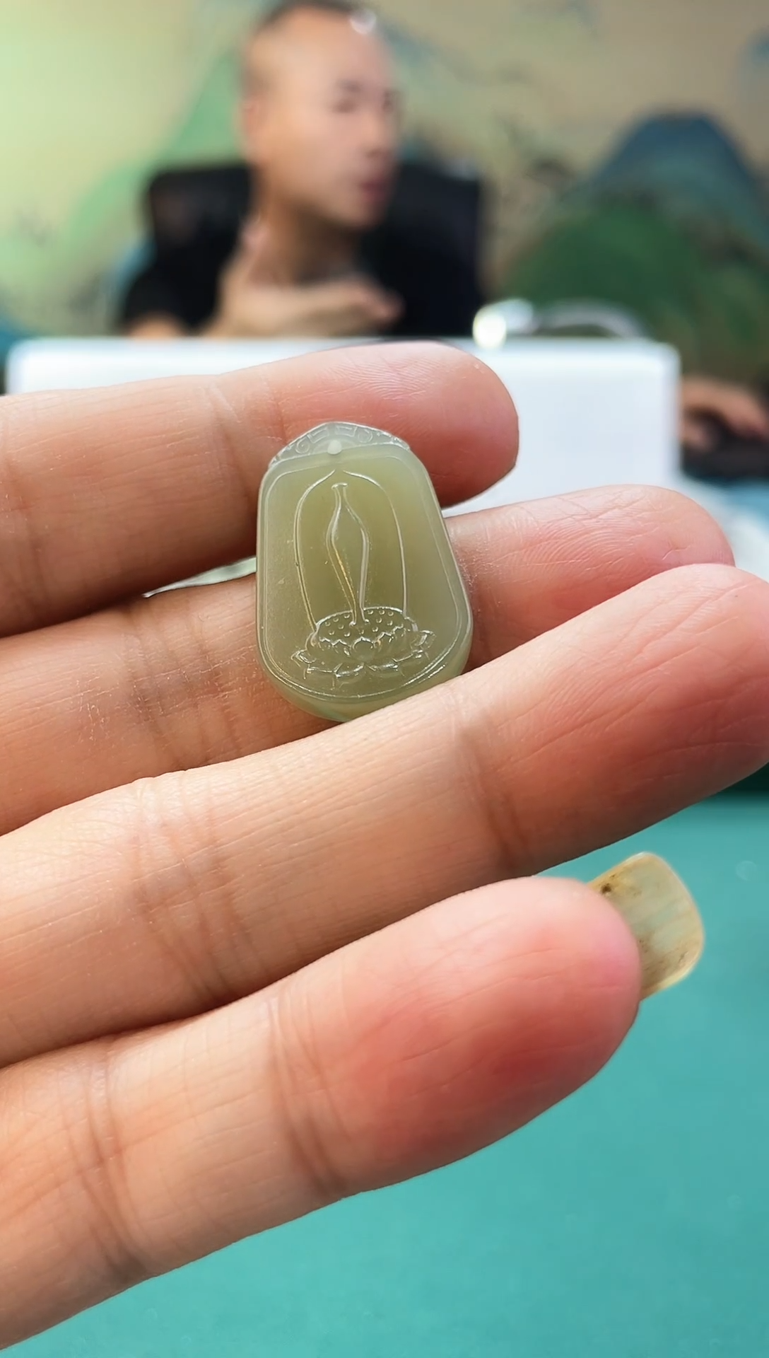 【闪购商品】和田玉颈饰未镶嵌7928和田玉平安吊坠