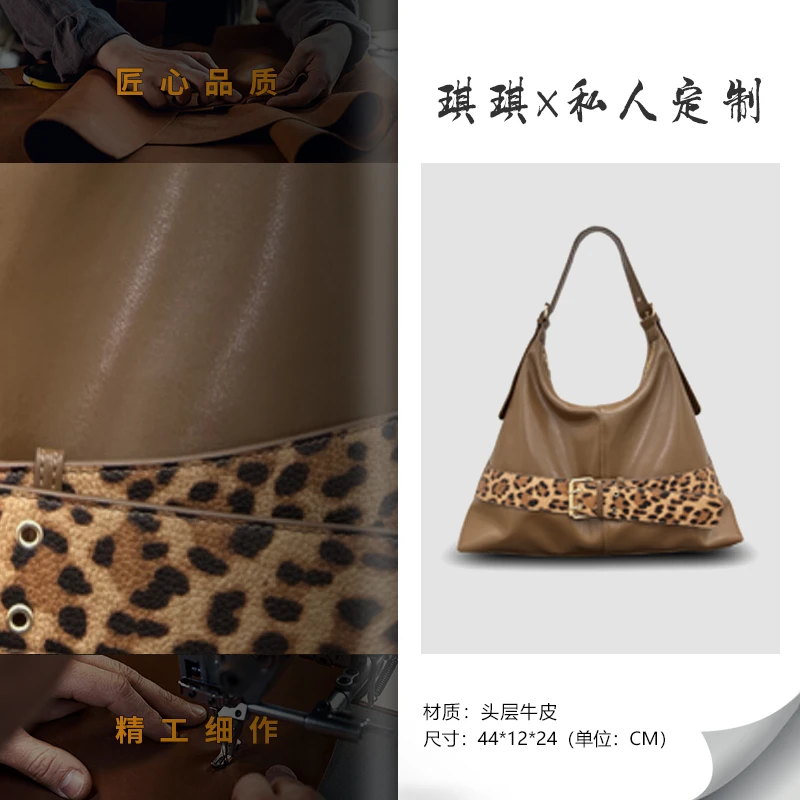 2025新款复古轻奢单肩包百搭设计款斜跨女士包