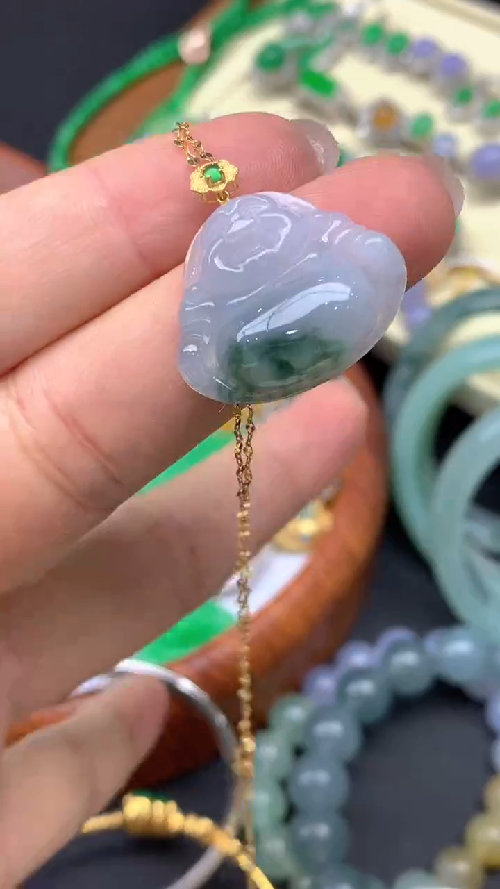 【闪购商品】翡翠颈饰未镶嵌10-天然翡翠