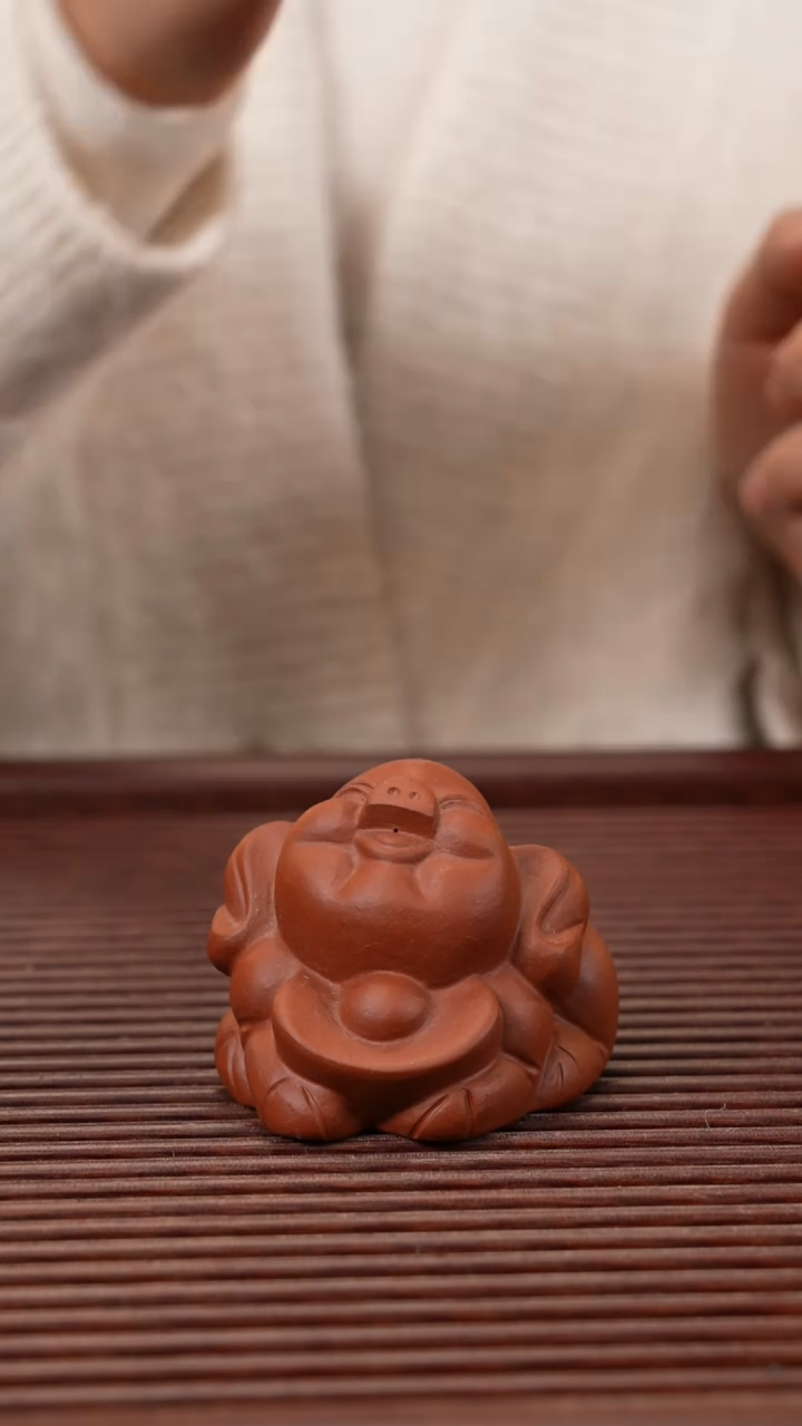 【闪购商品】紫砂茶宠元宝小猪