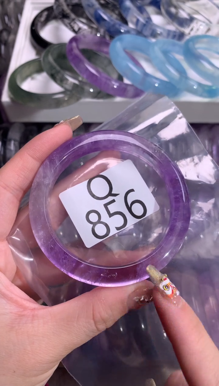 【闪购商品】水晶水晶手镯未镶嵌856-56