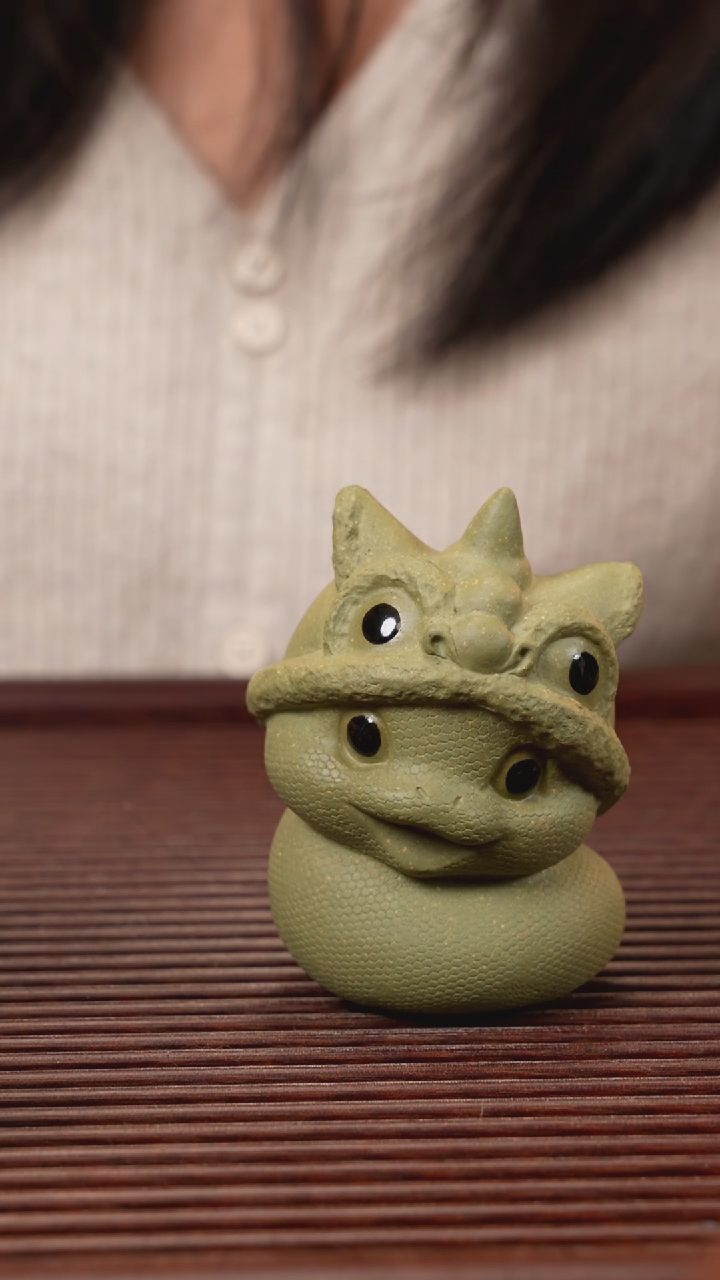 【闪购商品】紫砂茶宠舞狮灵蛇