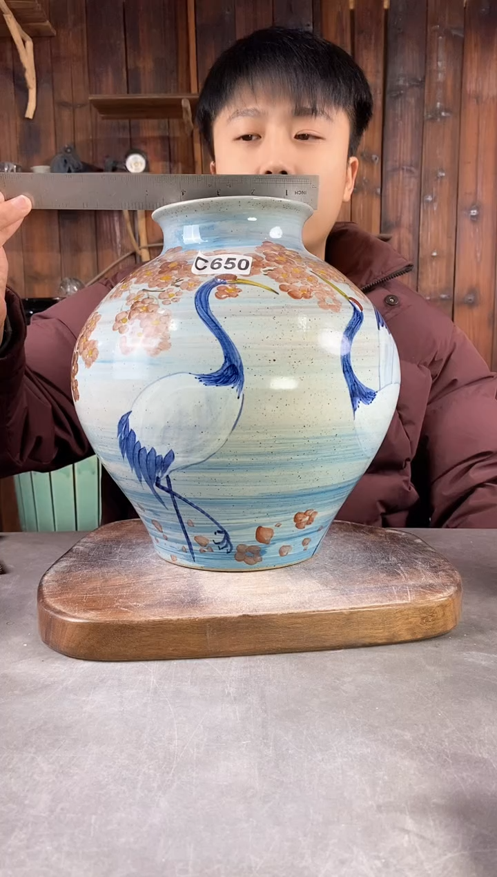 【闪购商品】碗650，手工手绘，新年快乐！