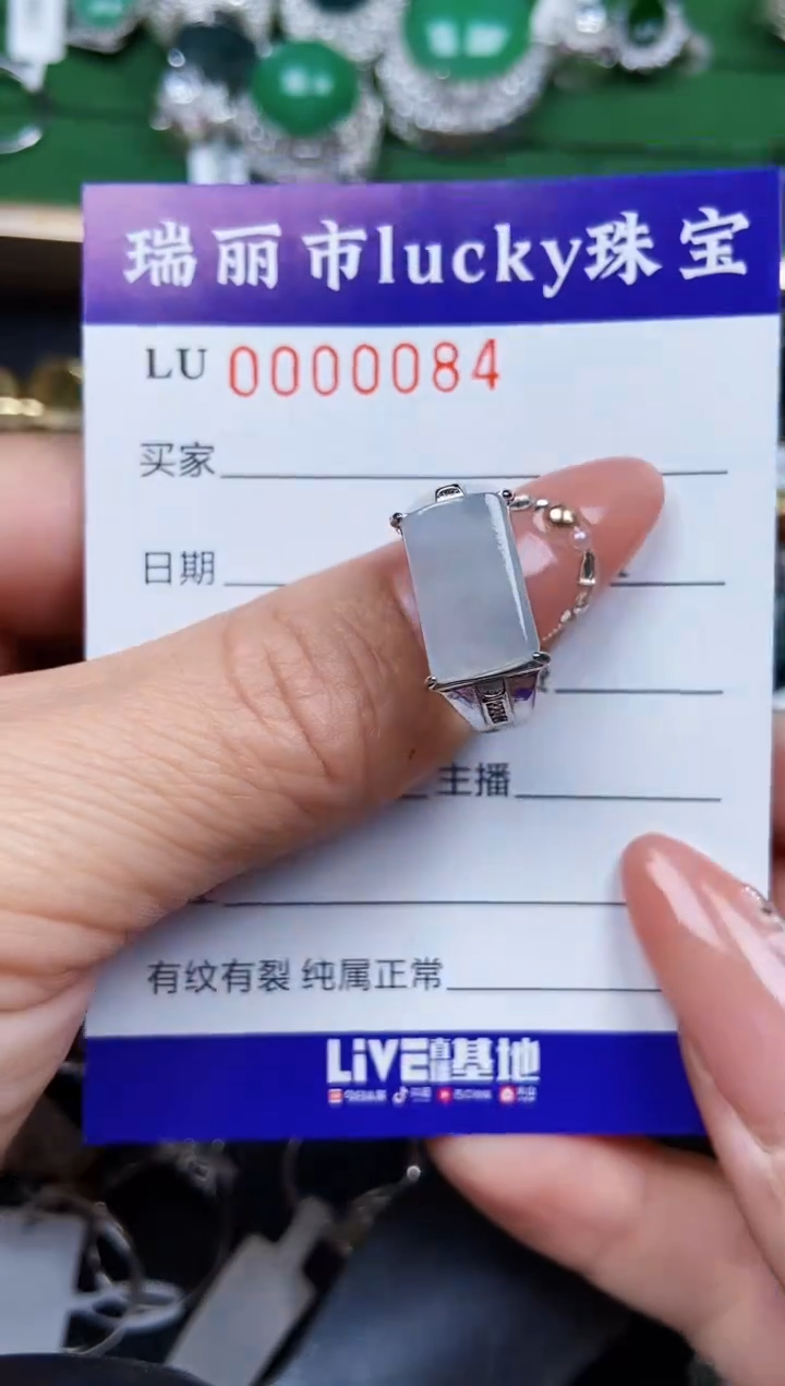 【闪购商品】翡翠颈饰银S925镶嵌0084