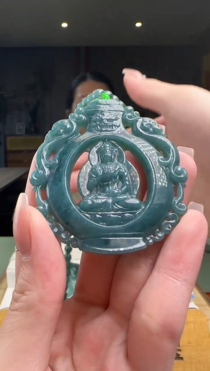 【闪购商品】翡翠吊坠(赠链)未镶嵌多样性发一CC@@WS1WX28966