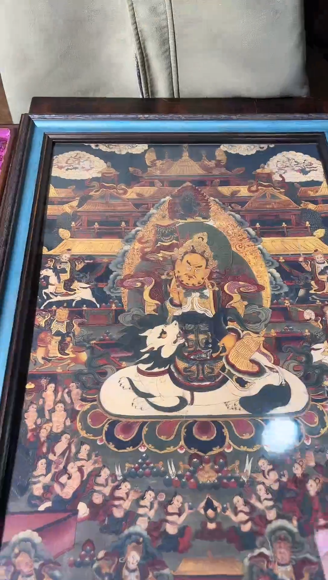 装裱画东东唐卡tk16