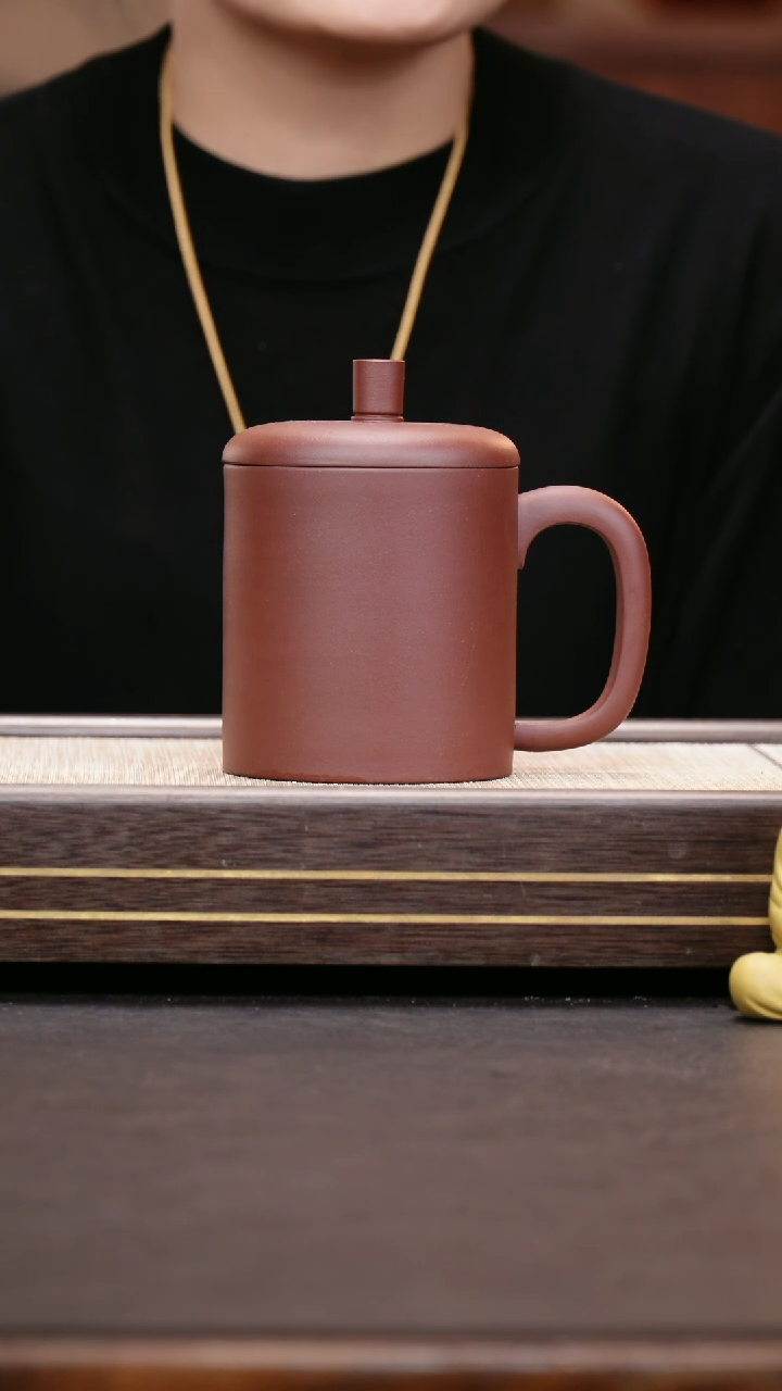 茶壶紫砂紫泥  盖杯