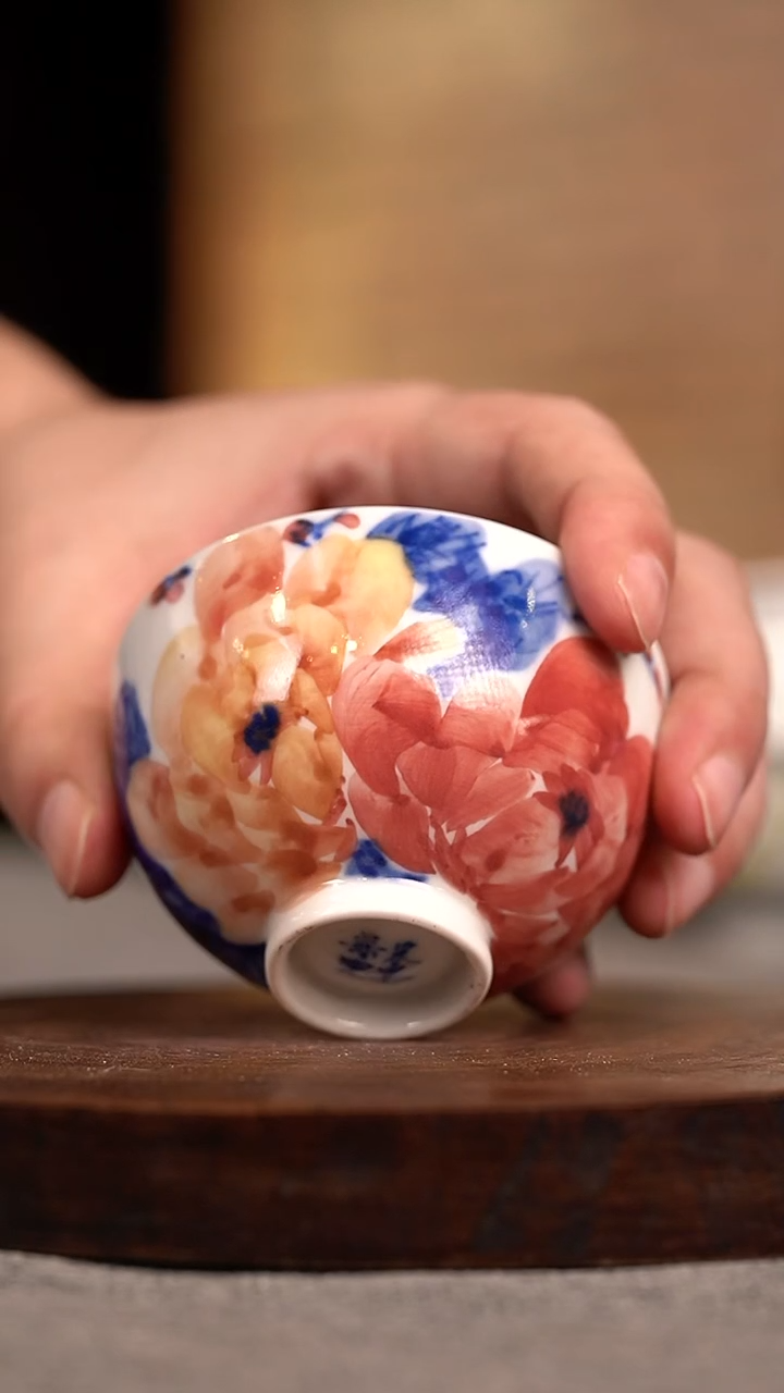 微瑕福利 微瑕福利 柴  鸡心杯 瑕