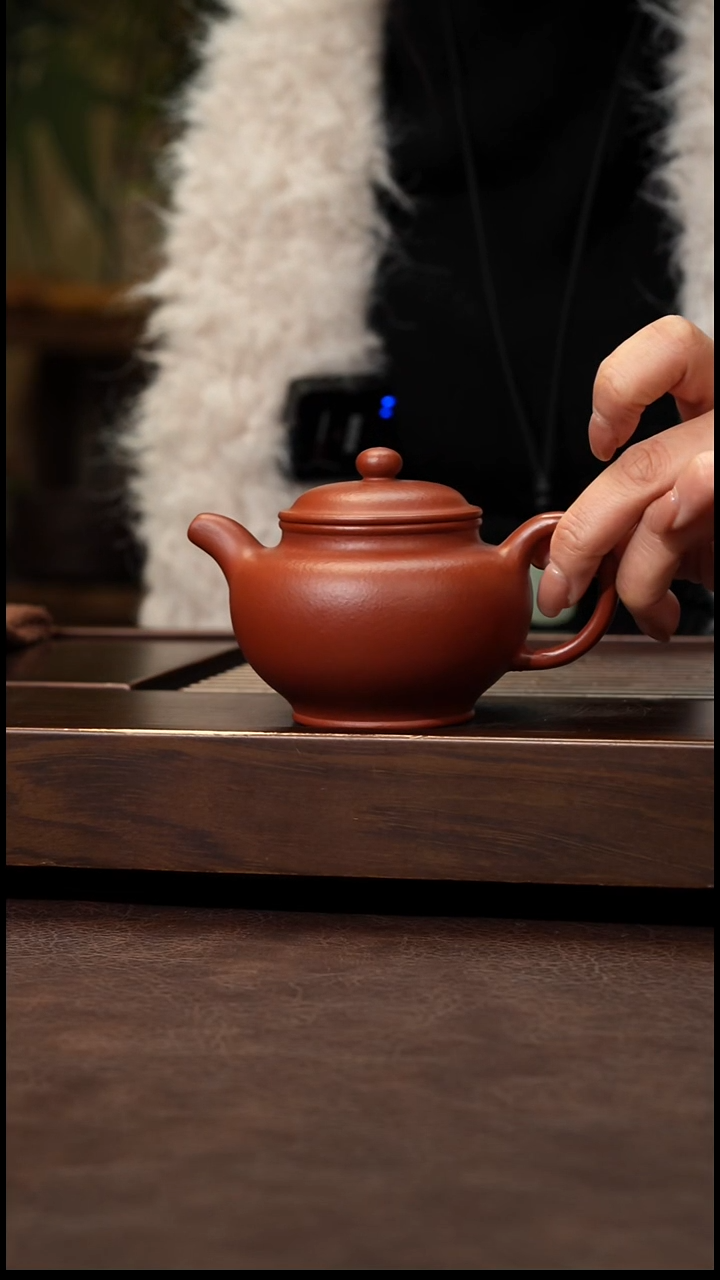 茶壶紫砂朱泥壶王掇只200cc左右