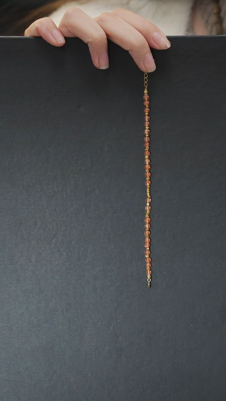 【闪购商品】水晶手链18K金镶嵌手链