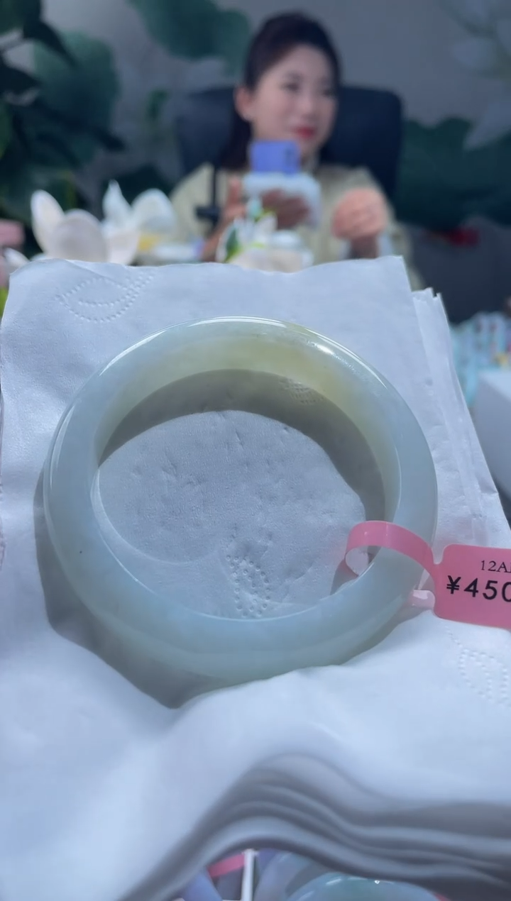 【闪购商品】翡翠手镯未镶嵌432手镯57.2