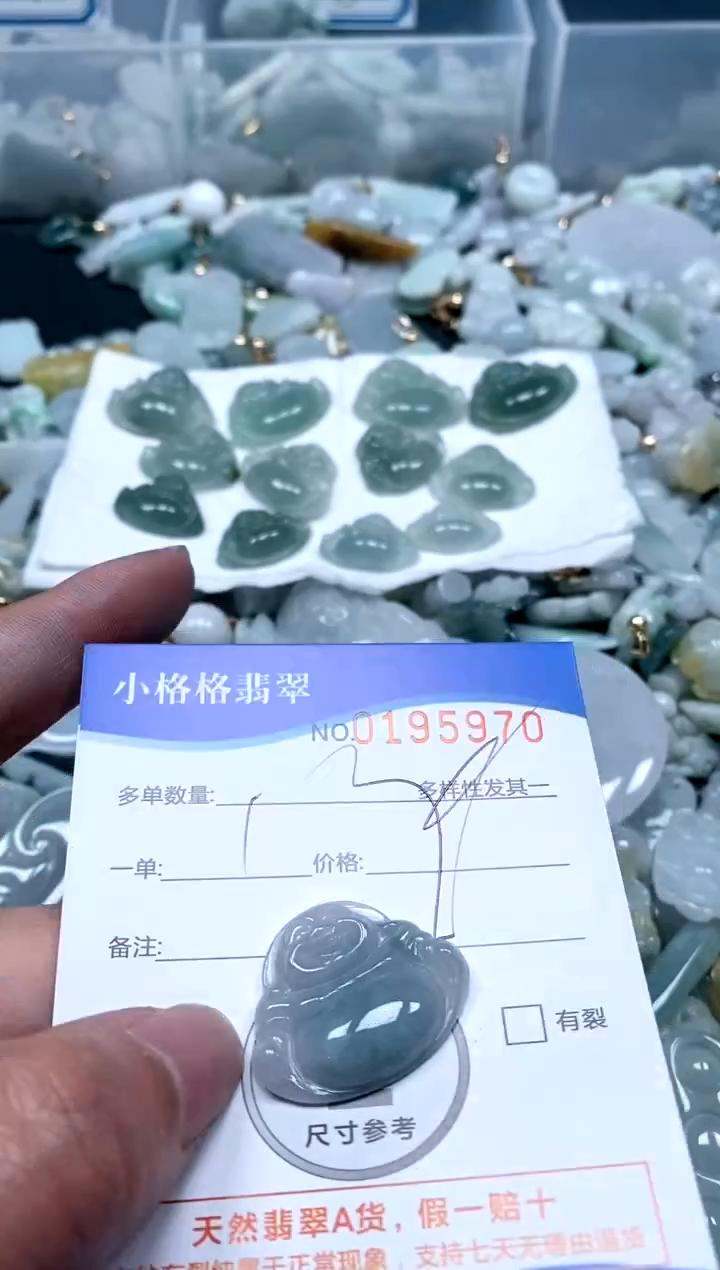 【闪购商品】翡翠颈饰未镶嵌闪购商品0195970