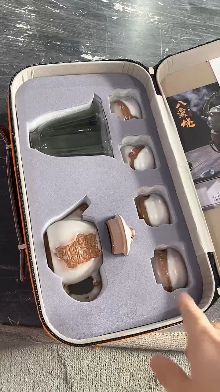 瓷片陶瓷茶器福利一套