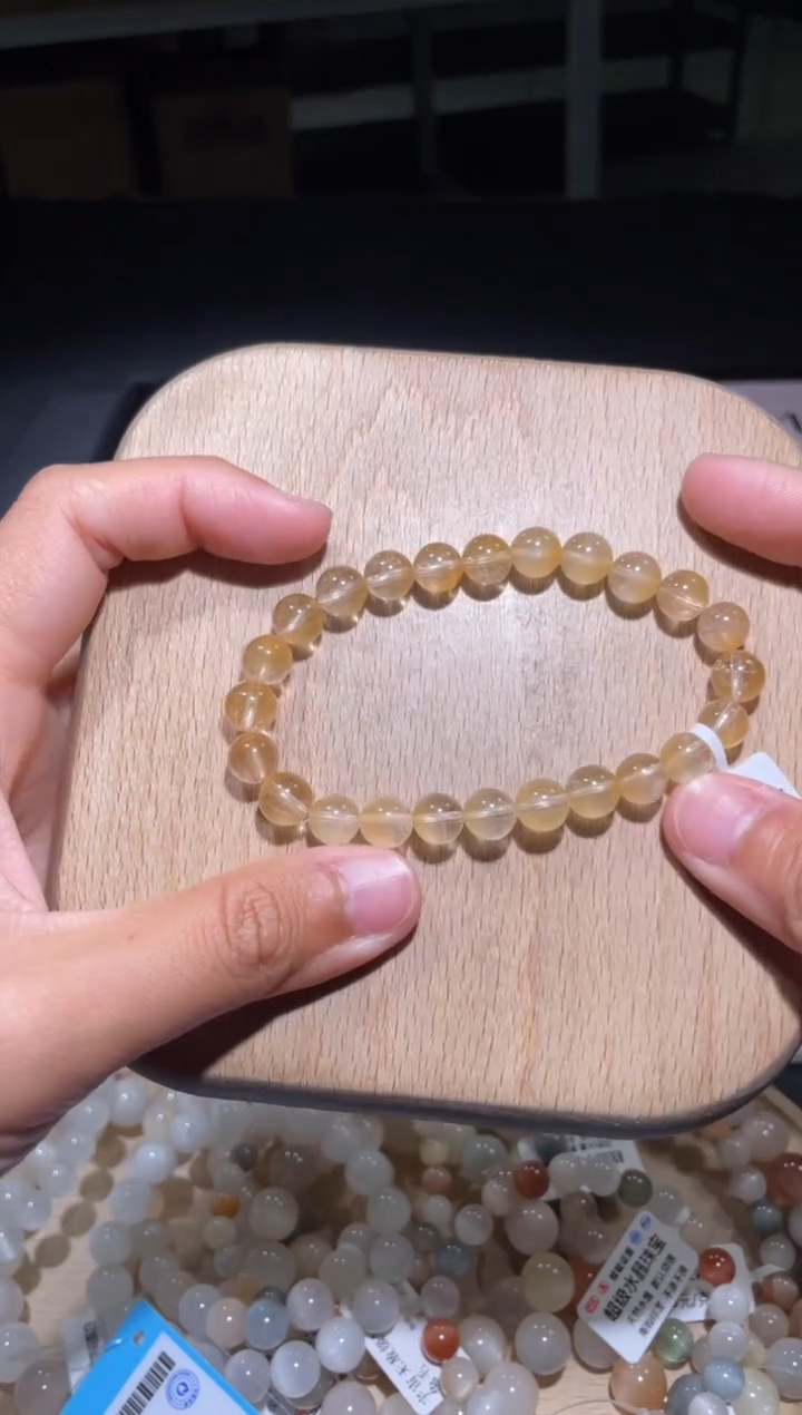 【闪购商品】水晶手链未镶嵌111号多样性发货一M 约8+