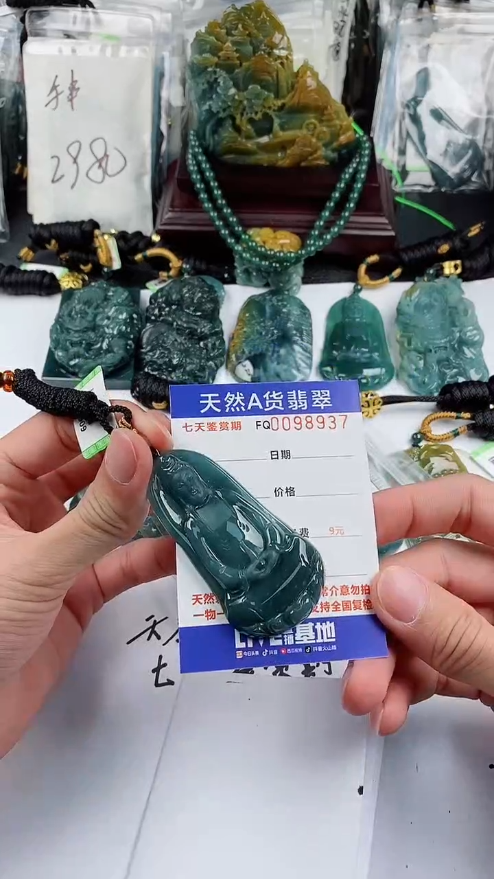 【闪购商品】翡翠颈饰未镶嵌