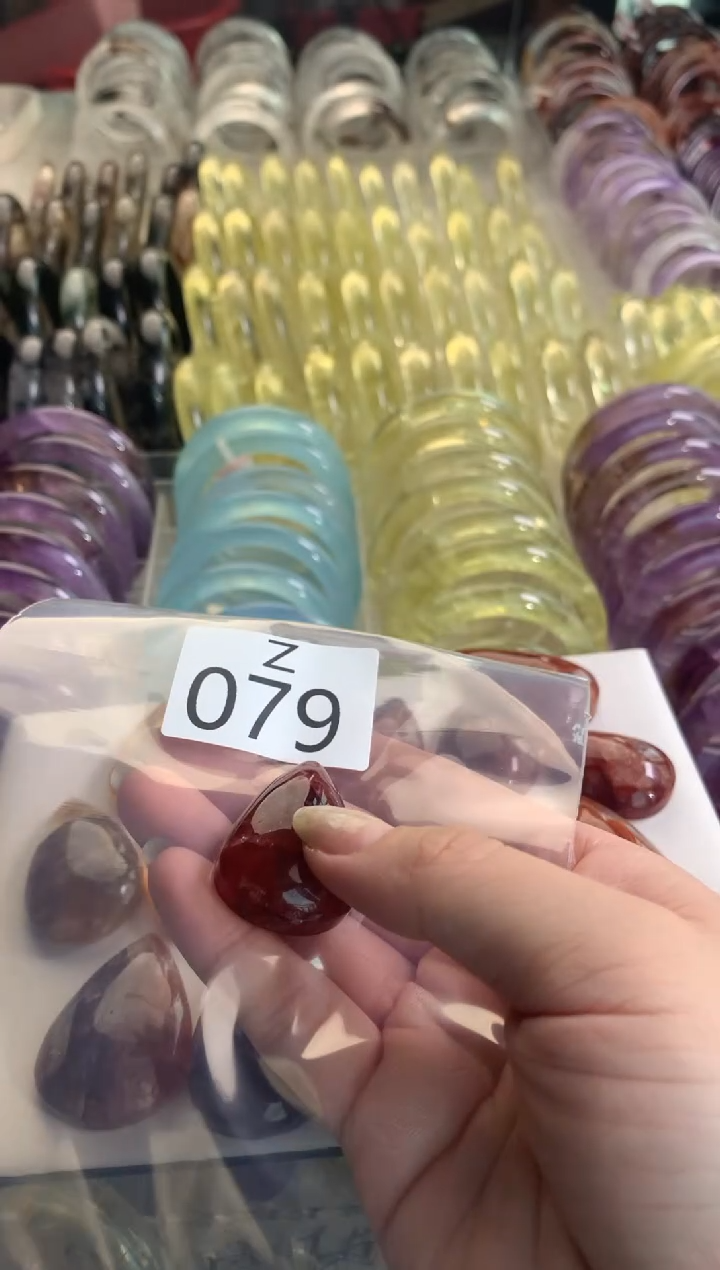 未镶嵌珠宝半成品水晶浮****)（多样性发货）079