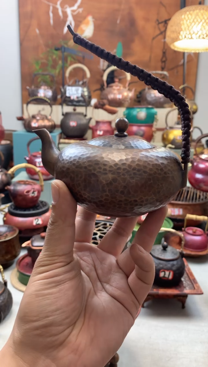 400毫升飞天老铜壶纯铜高端加厚清仓