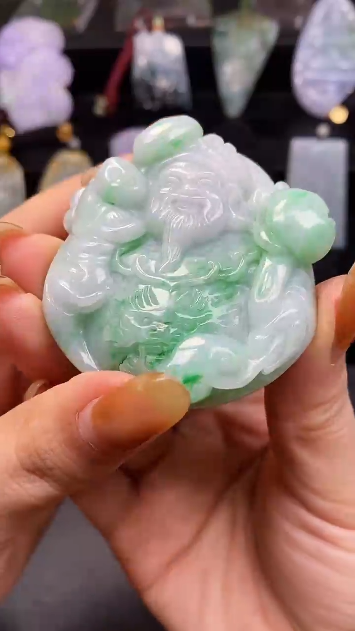 【闪购商品】翡翠颈饰未镶嵌翡翠A货一物一证