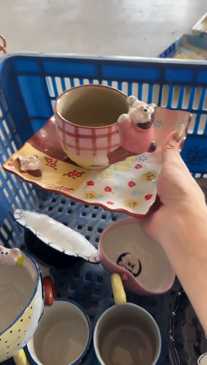 瓷爱****女唯品瓷工厂溯源