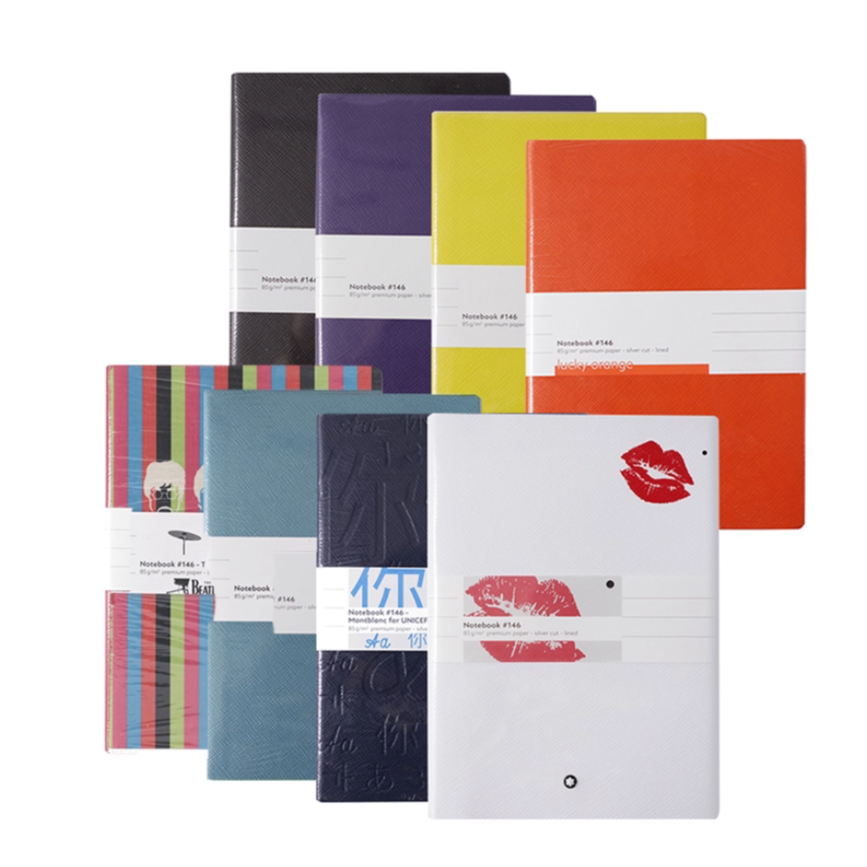 万宝龙本子带线商务礼品记事本笔记本