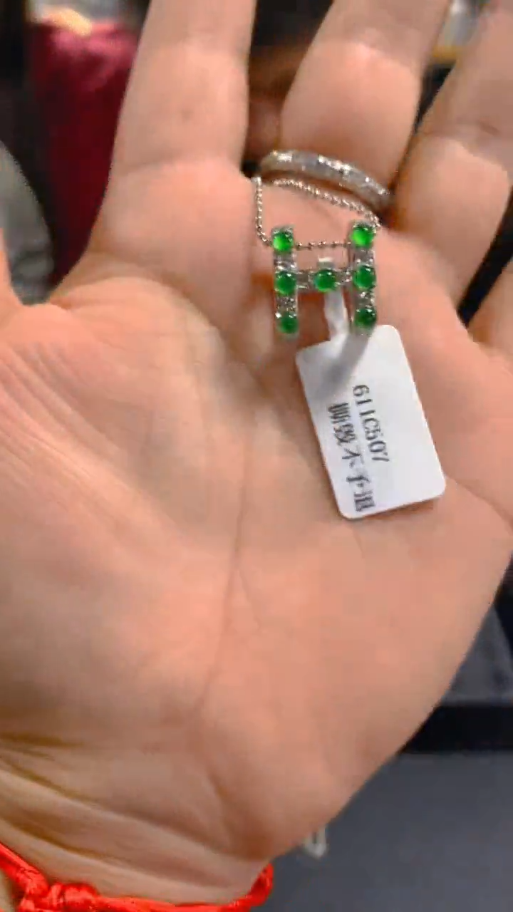 【闪购商品】翡翠吊坠(赠链)未镶嵌0917296378多样性发其一