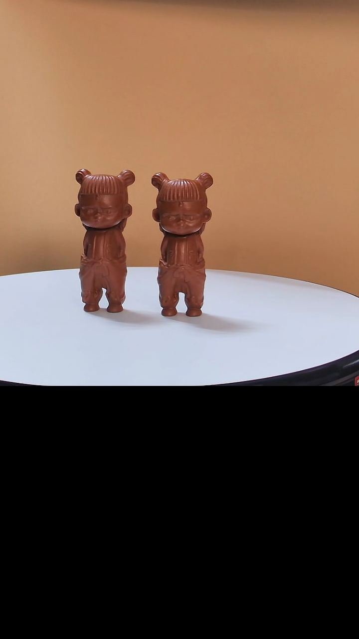 【闪购商品】摆件紫砂哪吒摆件 1对