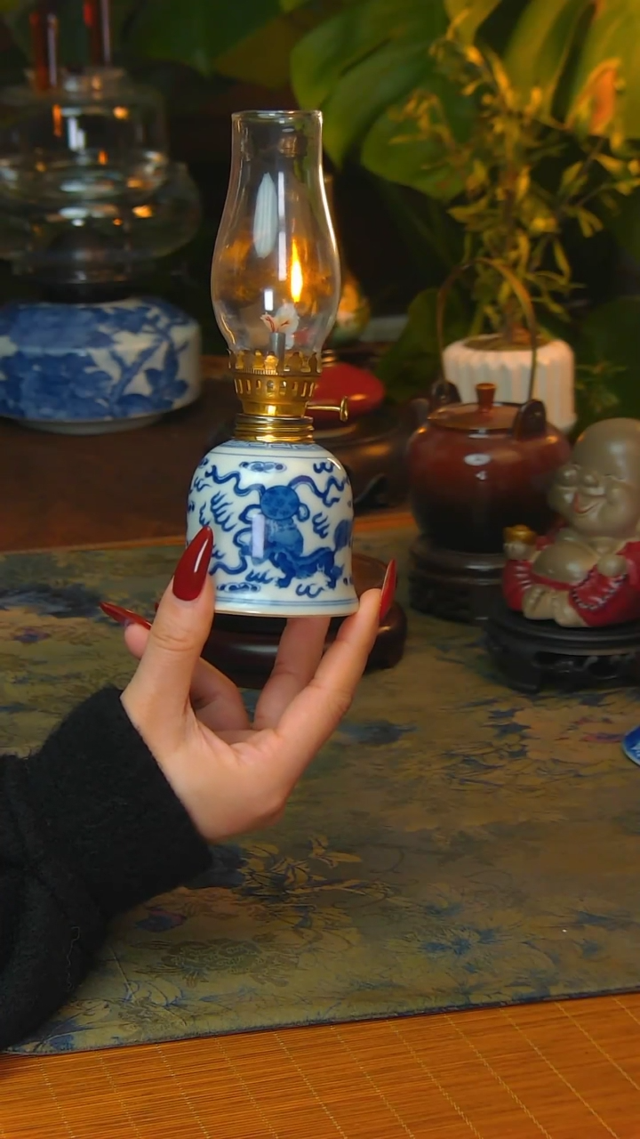【闪购商品】景德镇陶瓷灯摆件