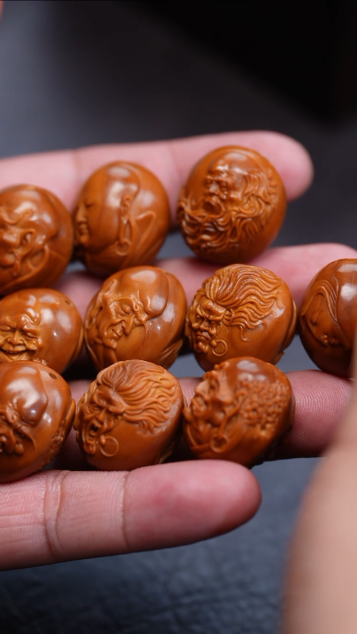 【闪购商品】橄榄核手串/手链2.2浮雕罗汉