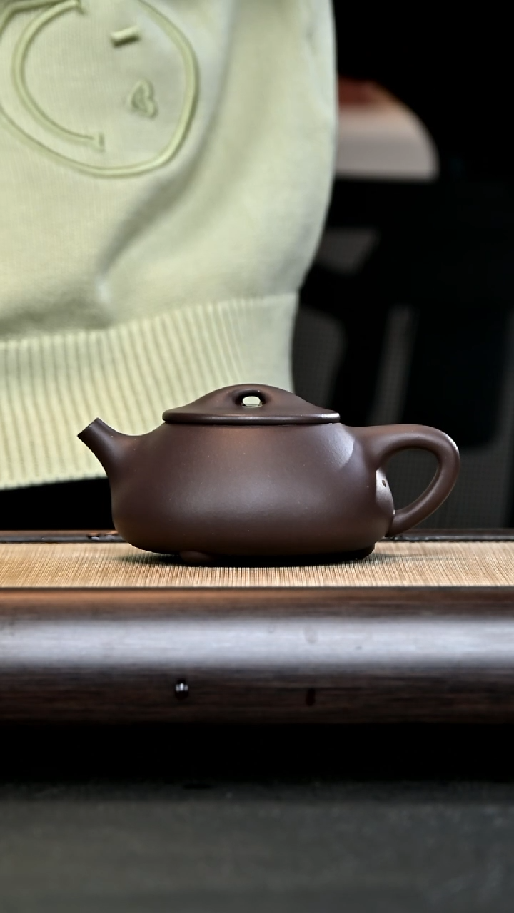 【闪购商品】紫砂茶壶AS12530 满瓢 紫泥