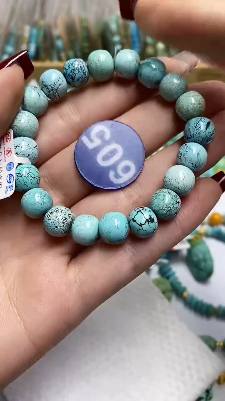 【闪购商品】绿松石手串未镶嵌605