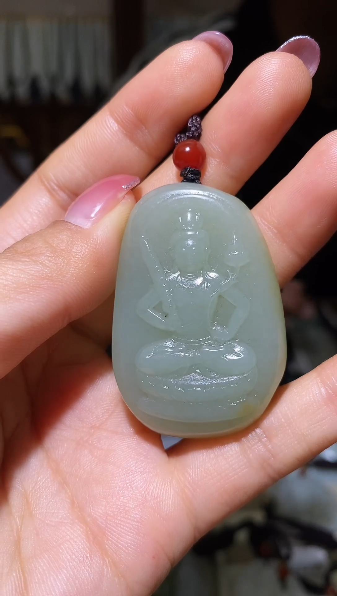 颈饰未镶嵌和田玉1