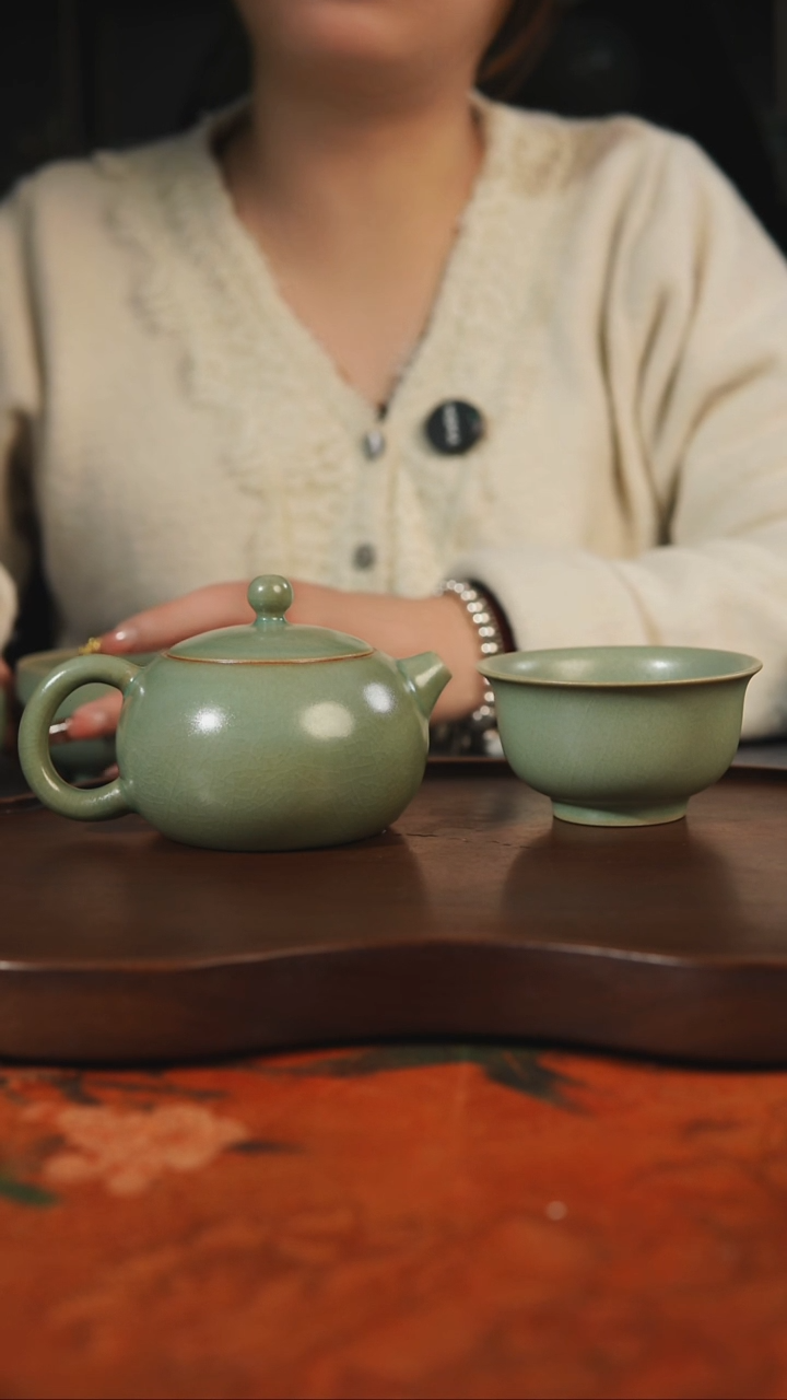 杯子瓷宇*生汝州原产地原矿仿古老釉q