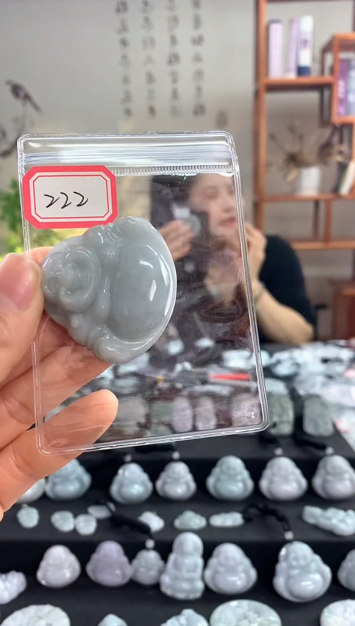 【闪购商品】翡翠颈饰未镶嵌佛公222